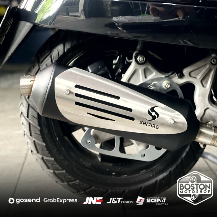 Knalpot Shijiro Standar Racing Vespa Sprint Primavera LX S