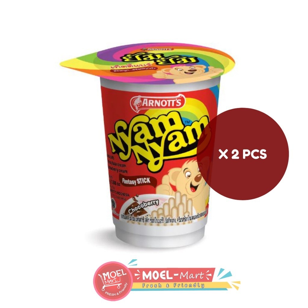 

NYAM NYAM Stik Chocobery 2 Pcs X 21 Gr