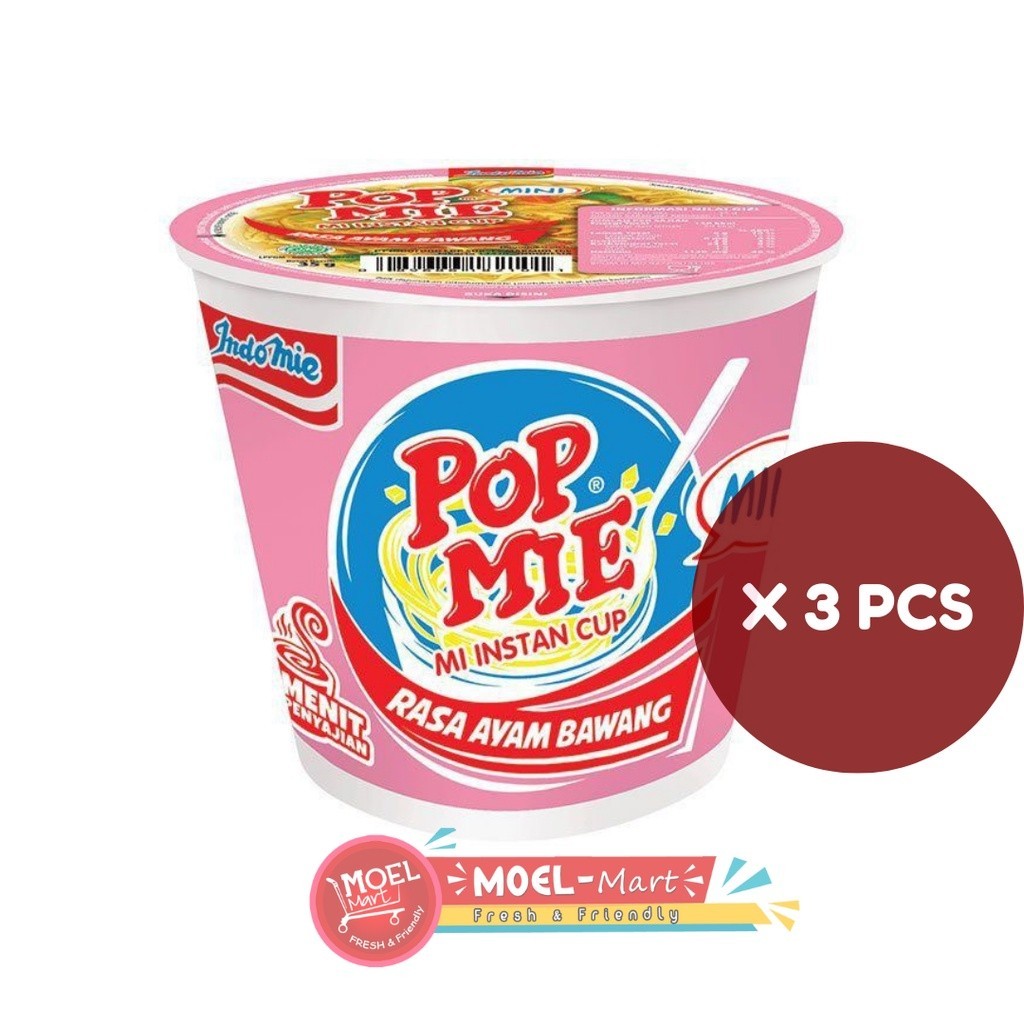 

POP MIE Mini Rasa Ayam Bawang 3pcs x 35gr