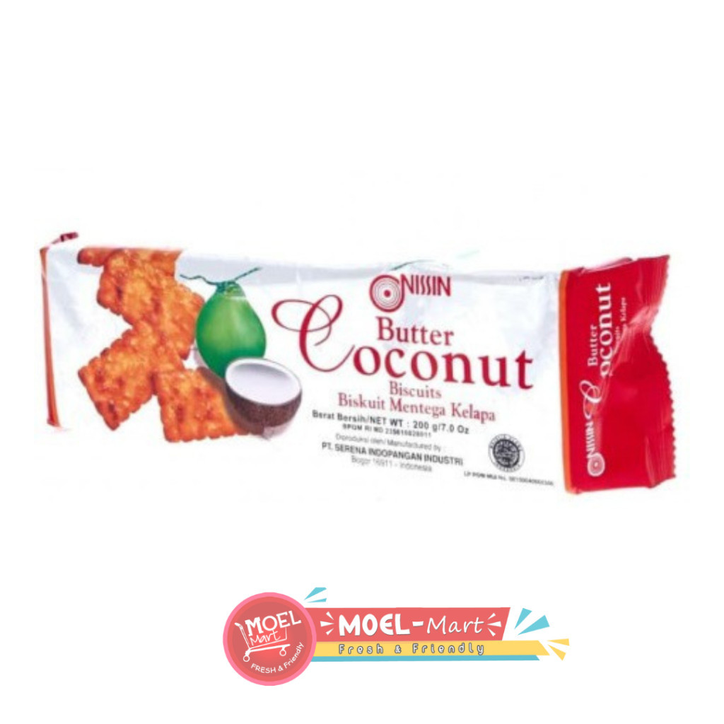 

NISSIN Butter Coconut Biscuits 200gr