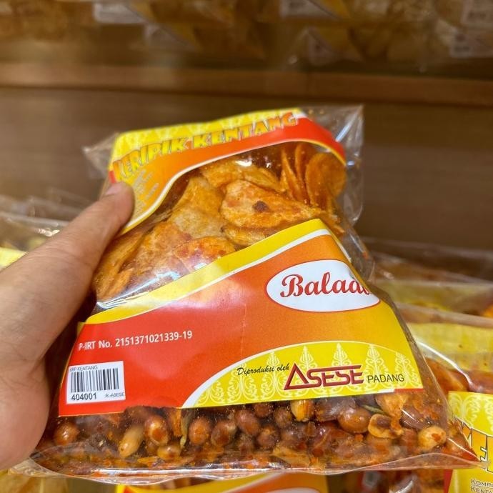 

Keripik Kentang Asese Balado