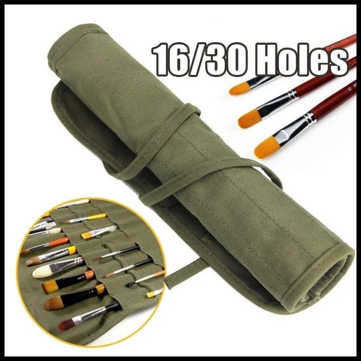 

TERBARU TAS TEMPAT KUAS LUKIS PROFESSIONAL PAINT BRUSH ORGANIZER PORTABLE !!!