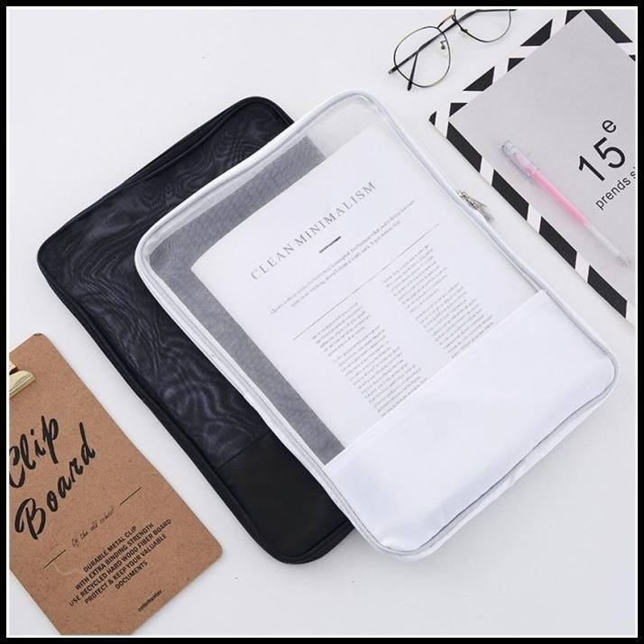

TERMURAH TAS DOKUMEN JARING A4 KANTONG POUCH BAG MAP FILE ORGANIZER SERBAGUNA !!!!!!!
