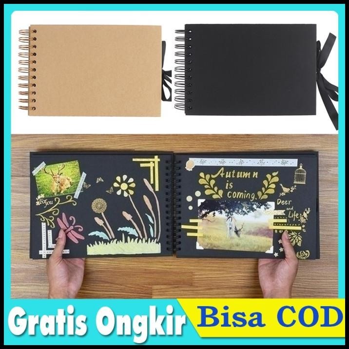 

GRATIS ONGKIR SCRAPBOOK ALBUM FOTO NOTEBOOK VINTAGE BUKU CATATAN STORY BOOK A4 / A5