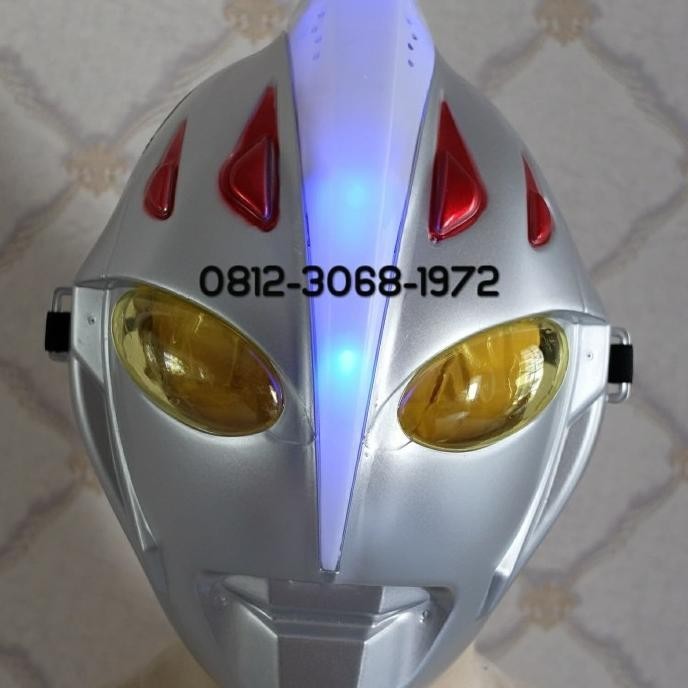 Baju Anak Kostum Topeng Superhero Ultraman Topeng Nyala Bunyi