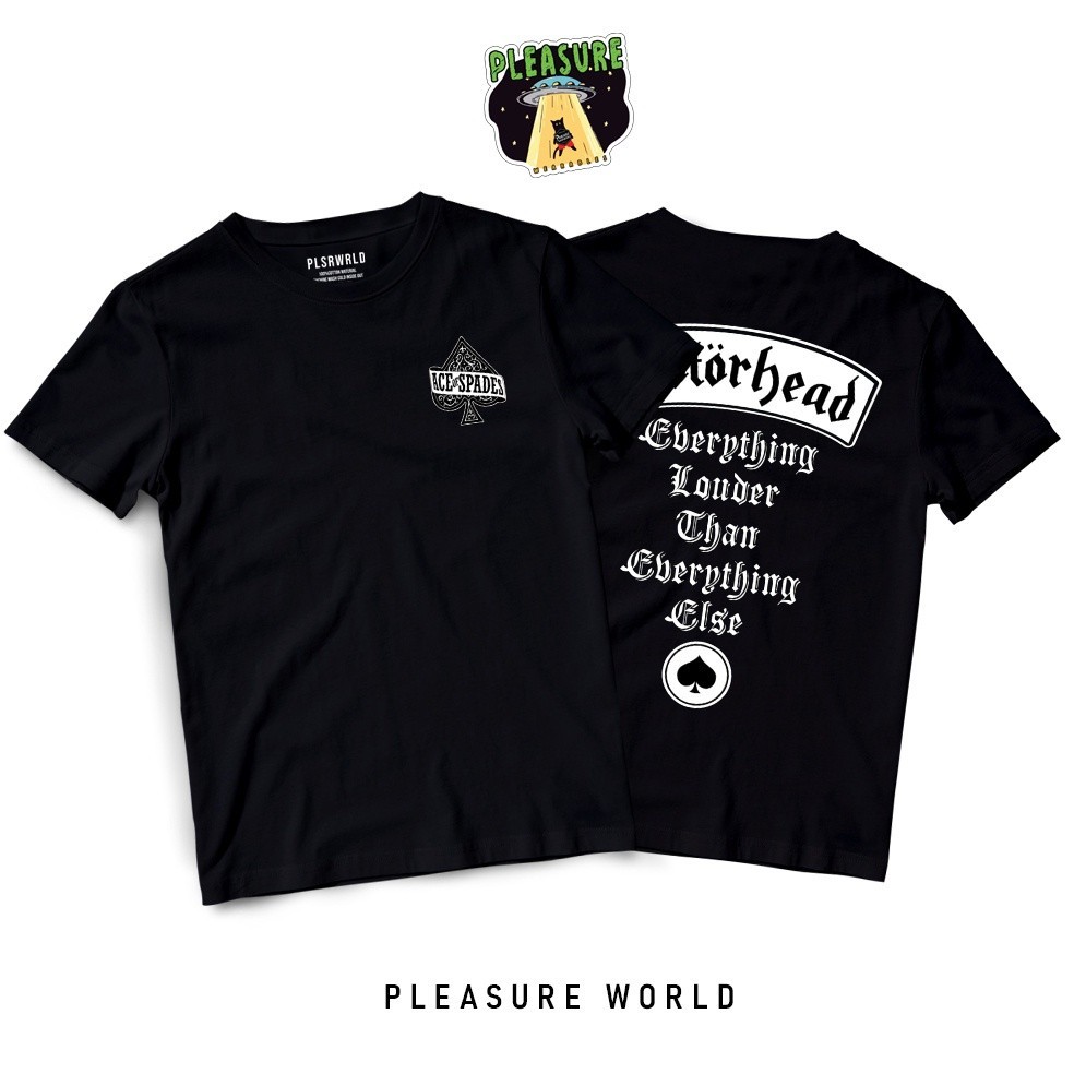 Kaos Motorhead Ace of Spade | Baju Band Motorhead | Pleasure World