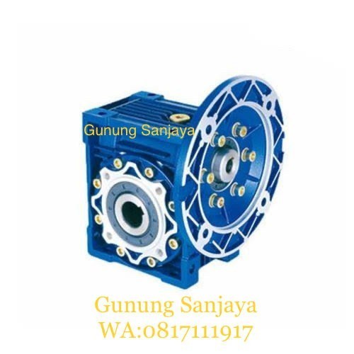 Gearbox NMRV 040, ratio 1:7.5 - 1:100