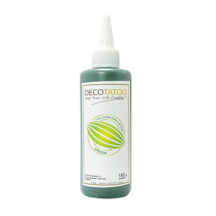 

Pewarna Makanan - Decotatoo - Hijau (Green Cocoa Butter) 180Gr