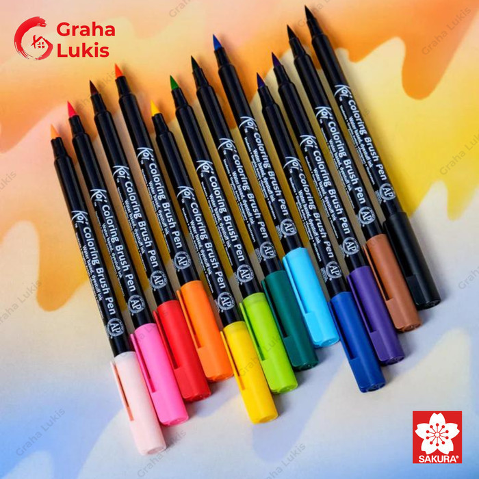 

Sakura Koi Coloring Brush - 24 Color Set