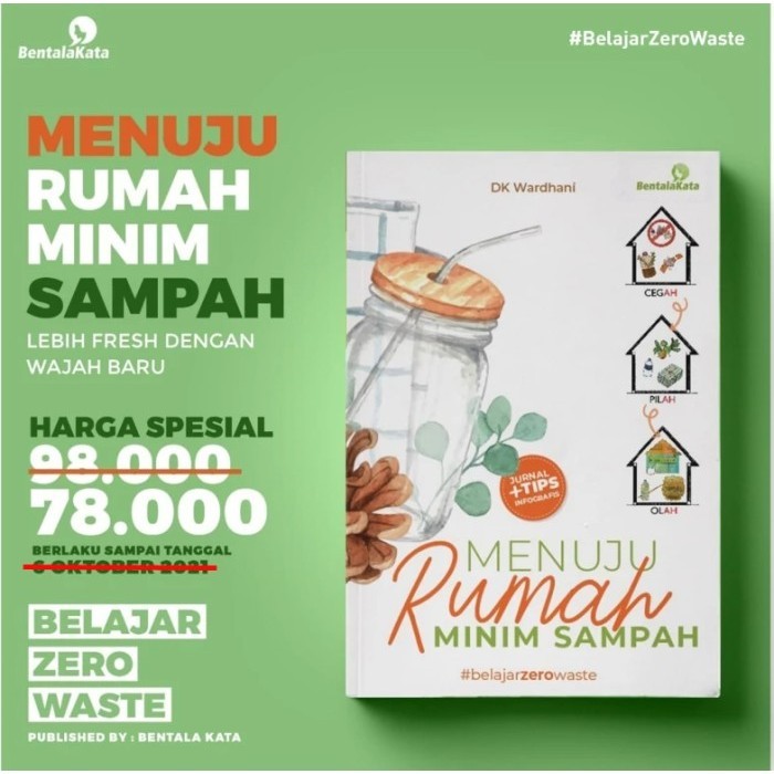 

Buku Menuju Rumah Minim Sampah