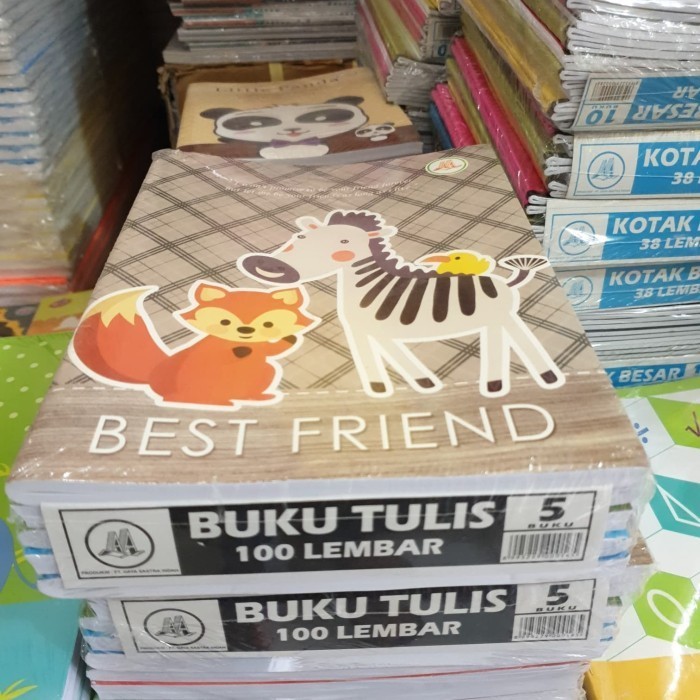 

Buku tulis AA 100 lembar