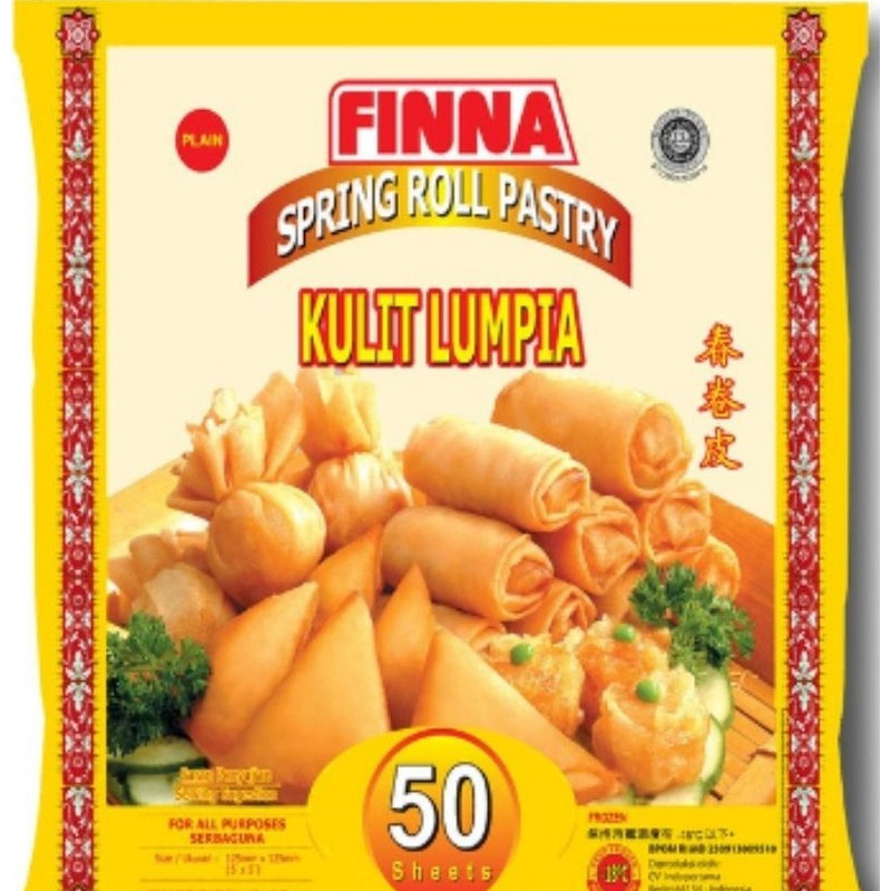 

Finna Kulit Lumpia isi 50pcs 12x12 - Depo Frozen Airmadidi