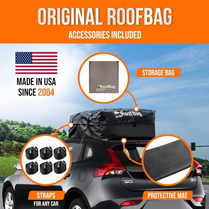 Roof Bag Mobil Jumbo Waterproof Us Brand Ori