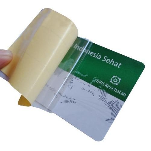

Sticker bening Pelindung Kartu ATM SIM KTP Flazz Skin Card laminasi by Ultimate Customitation