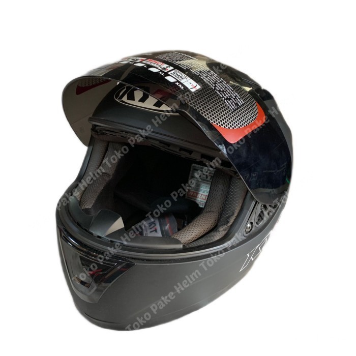 Helm Kyt R10 Black Doff Full Face