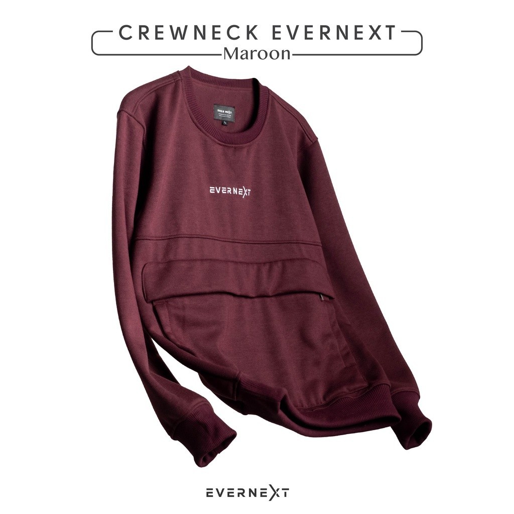 [NMDS COMPANY] PREMIUM CREWNECK Sweater Crewneck Polos Pria Distro Cardigan Dengan Kantong Doraemon