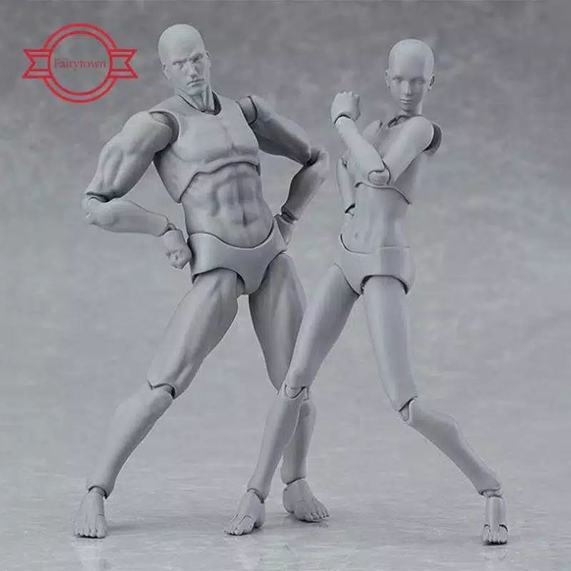 [BEST DEAL] action Figure SHF figma male female body man girl archetype model