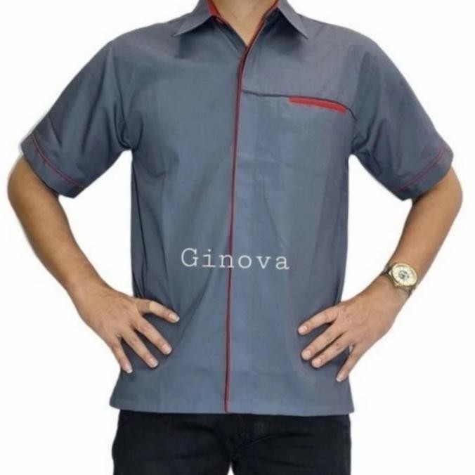 Kemeja Seragam Bengkel/Baju Seragam Pabrik/Baju Promosi