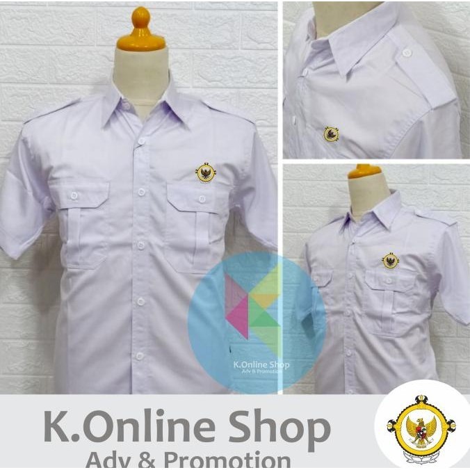 Kemeja Bpk Ri Seragam Bpk Ri Lengan Pendek