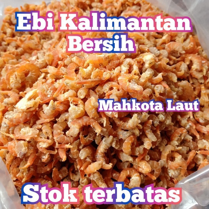 

STOK TERBATAS ebi kalimantan super / udang kering kalimantan super 100 gram