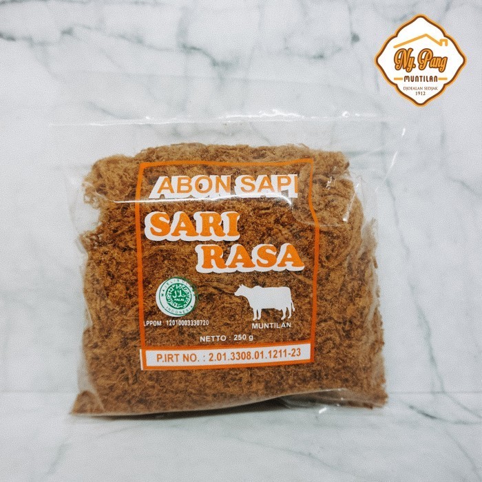 

SALE ABON SAPI ASLI CAP SARI RASA oleh-oleh khas Muntilan