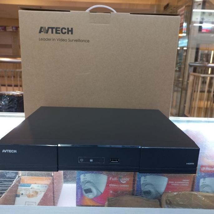 DVR AVTECH 16CHANEL 5MP SUPPORT SEMUA JENIS CCTV