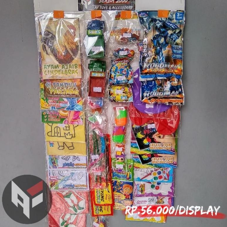 Beli 2 Murah Mainan Renceng Siap Jual 40Pcs Serba 1000 Titipan Di Warung Mainan Anak Kecil Murah Gro