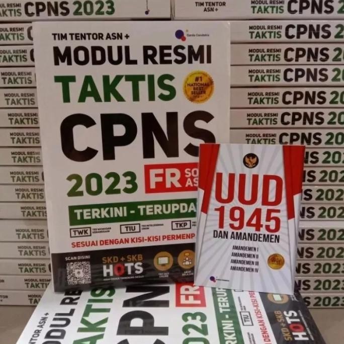 

MODUL RESMI TAKTIS CPNS 2023 FR SOAL ASLI TERKINI - TERUPDATE