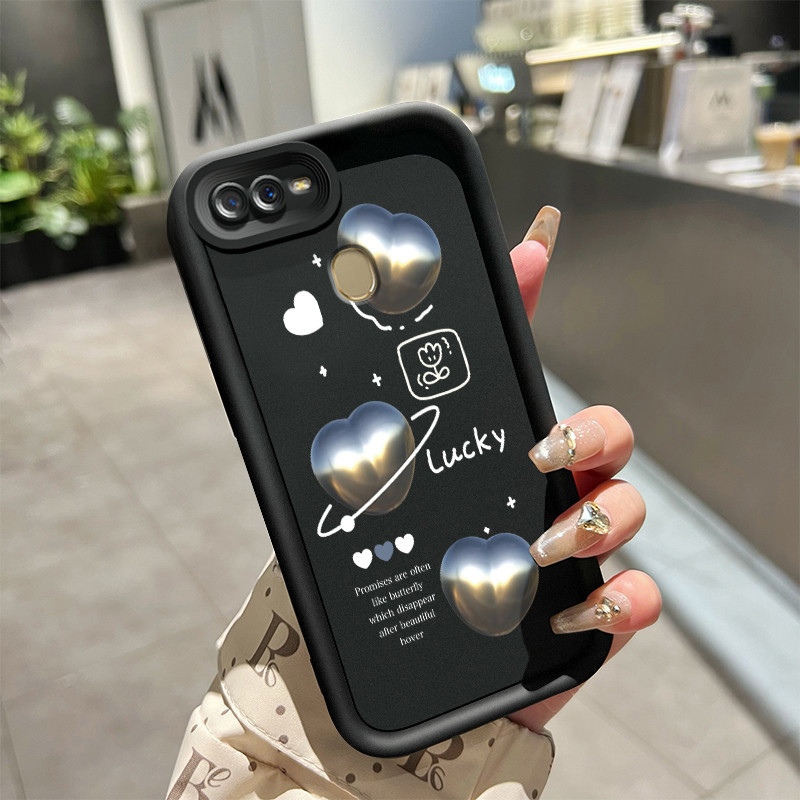 Casing Hp OPPO A7 OPPO A5s OPPO A12 OPPO A12S A11k Case silikon kasingg HP pola cinta casing tekstur