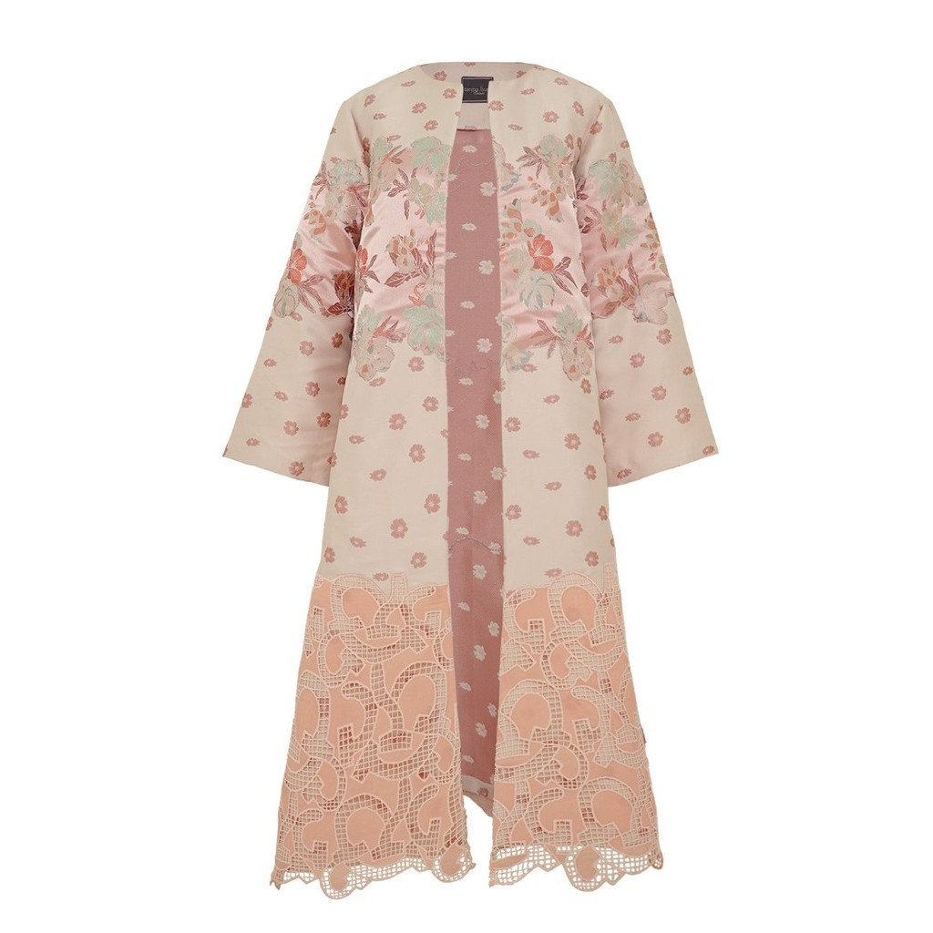 Benang Jarum - Brielle Jacquard Outer - Pink