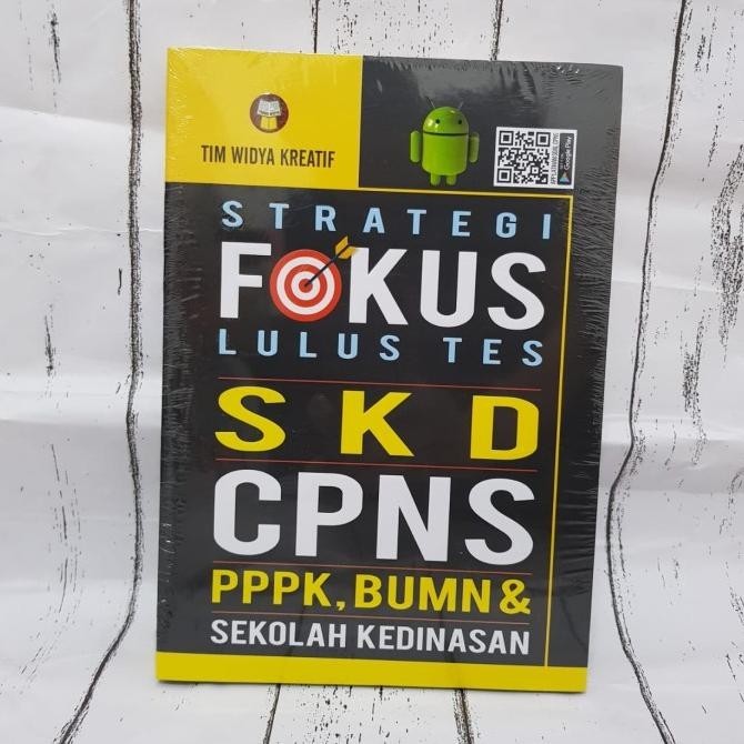 

BUKU STRATEGI FOKUS LULUS TES SKD CPNS, PPPK, BUMN & SEKOLAH KEDINASAN