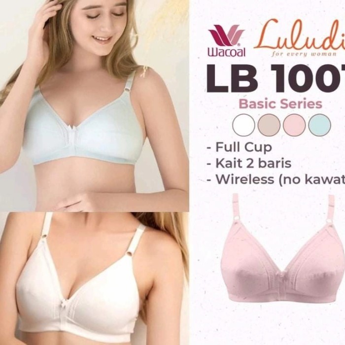 Bra Luludi Basic Wacoal Niset Bh Ni Set Remaja Anak Tanpa Kawat