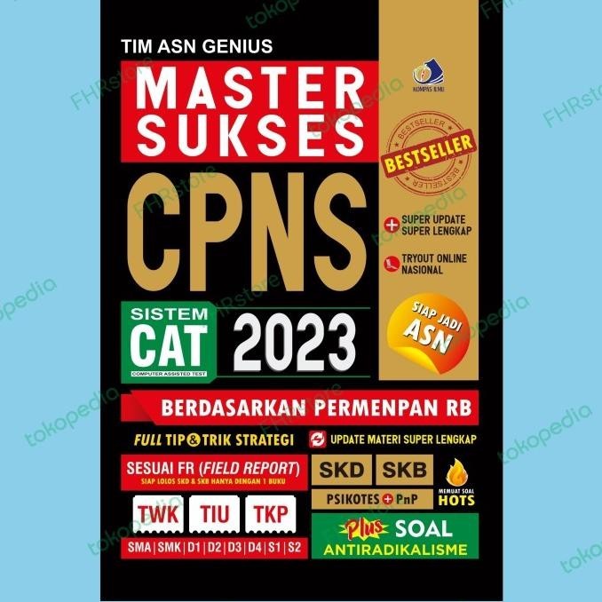 

Buku CPNS, Master Sukses CPNS Sistem CAT 2023