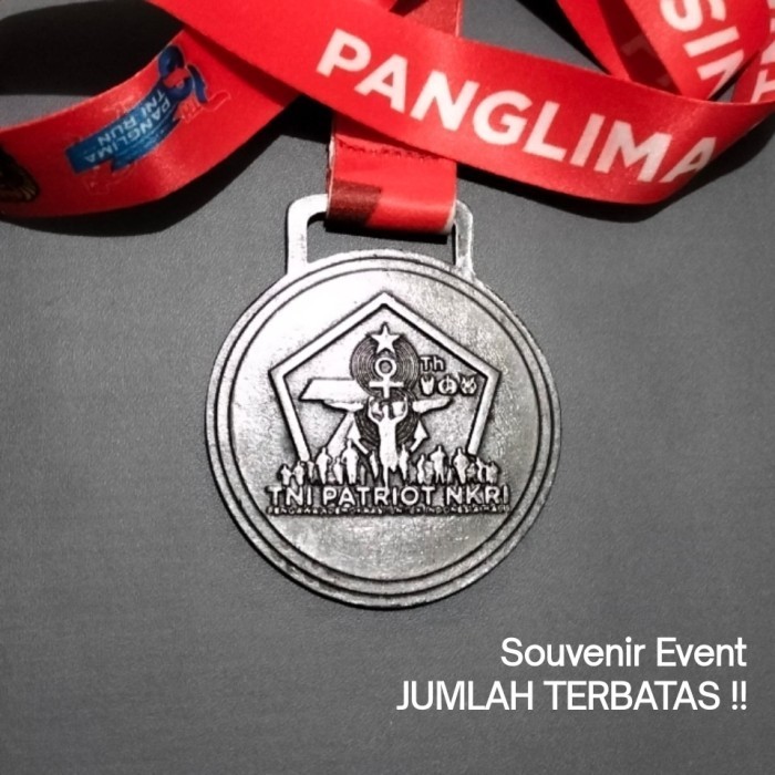 Terbaru Medali Lomba Lari Panglima Tni Run Finisher Souvenir 2023 5K 10K 21K Promo Terlaris