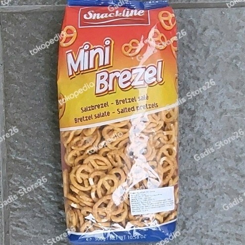 

SNACKLINE MINI BREZEL 300 GR SNACK LINE PRETZEL BRETZEL PRETZELS