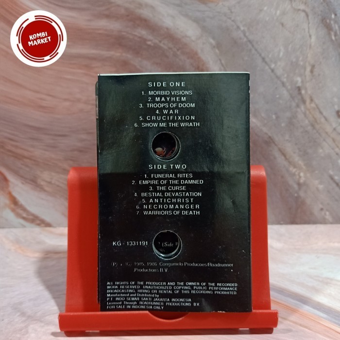 Kaset Pita Sepultura - Morbid Visions