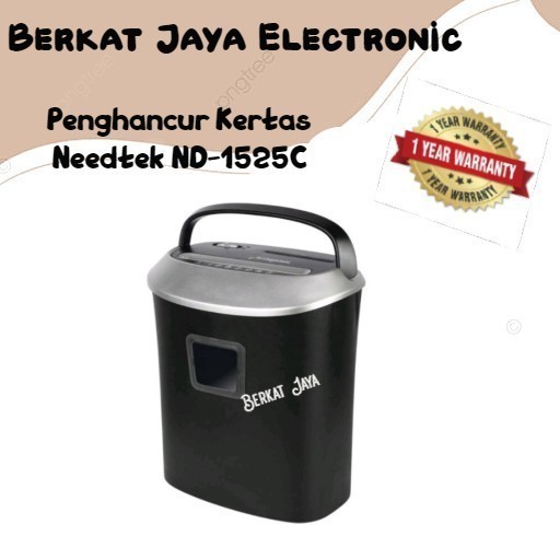 

Needtek ND-1525C Mesin Penghancur Kertas / Paper Shredder ND-1525C