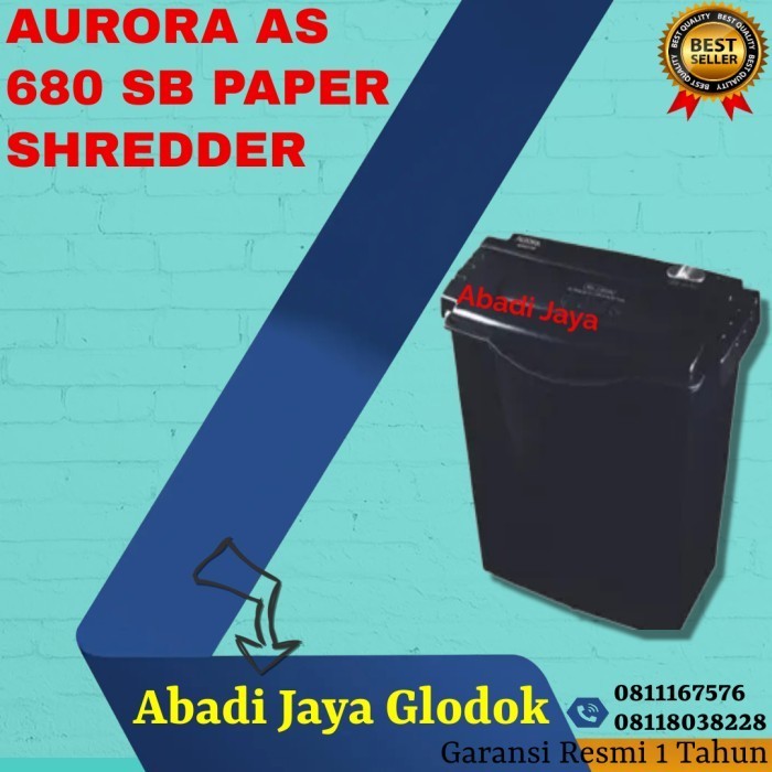 

AURORA AS 680 SB PAPER SHREDDER
