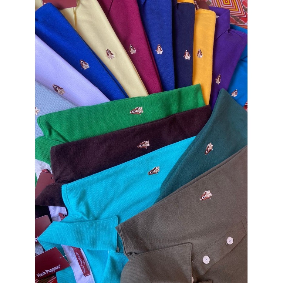 Kaos Polo Kaos Kerah Pria Hush Puppies Basic