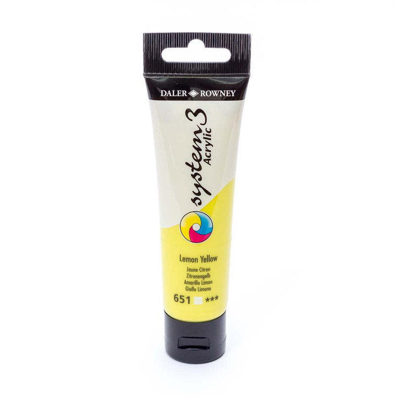 

Daler-Rowney System3 Acrylic 59ml Lemon Yellow