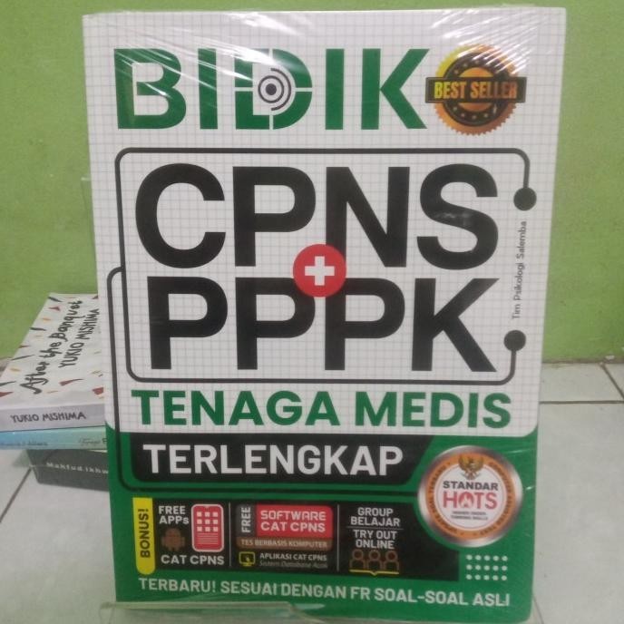

BUKU BEST SELLER BIDIK CPNS+PPPK TENAGA MEDIS TERLENGKAP