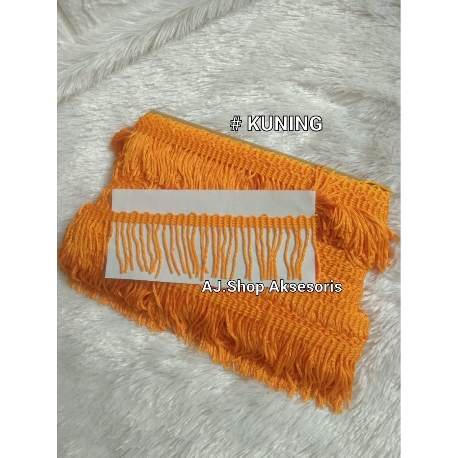 

RENDA RUMBAI LEBAR 4,5 CM PANJANG 20 YARD / PACK