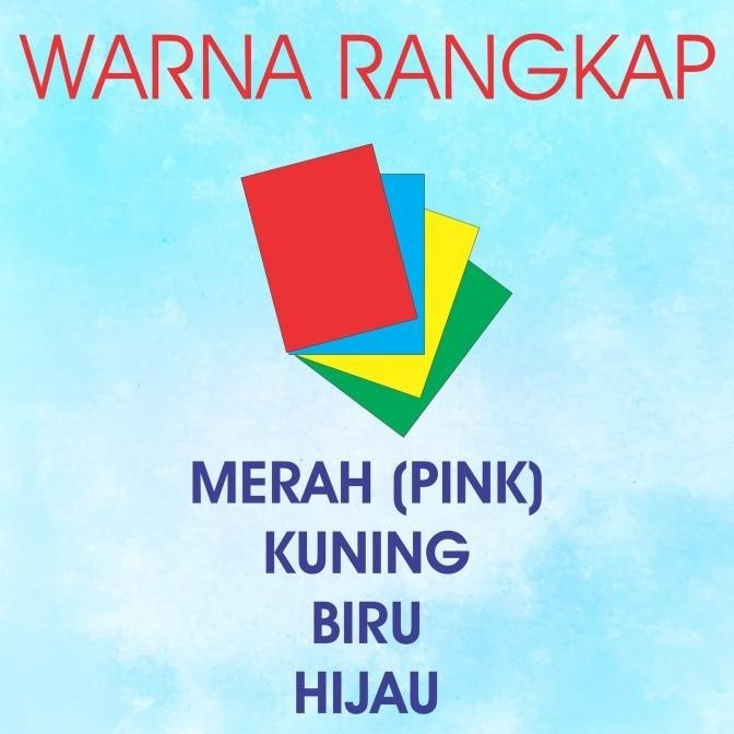 

Cetak Nota Bon 4 Rangkap/Ply Carbonless Tanpa Karbon + Nomerator