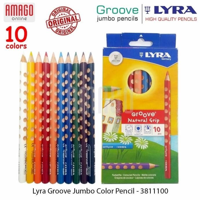 

Lyra Groove - Color Pencil - Box 10 Colors - 3811100