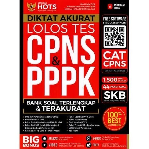 

TERBARU!! BUKU DIKTAT AKURAT LOLOS TES CPNS & PPPK (ANDALIMAN BOOKS)