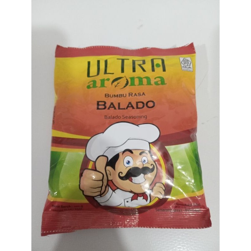 

ULTRA BUMBU AROMA BALADO EXTRA PEDAS JAGUNG MANIS 90GR