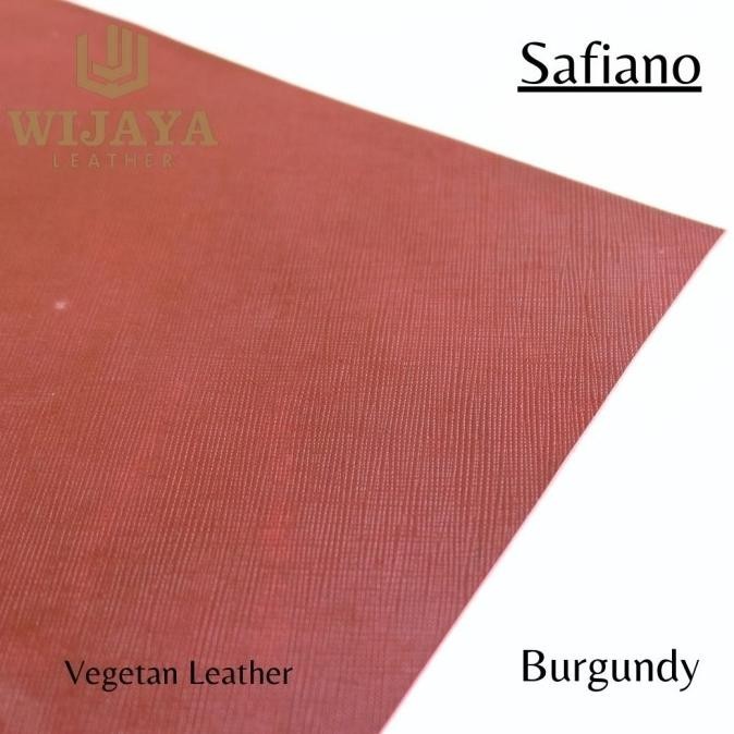 

Kulit Sapi Lembaran Vegetan Safiano Color Burgundy A3 1-1.2 Mm