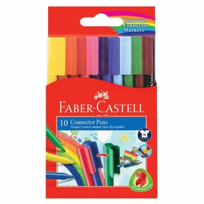 

Connector Pen Spidol Faber Castell 10 20 30 50 Warna