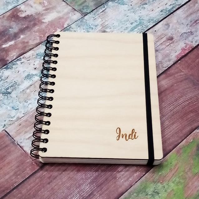 

Sketchbook / Notes / Journal / Buku Catatan Cover Kayu - A5