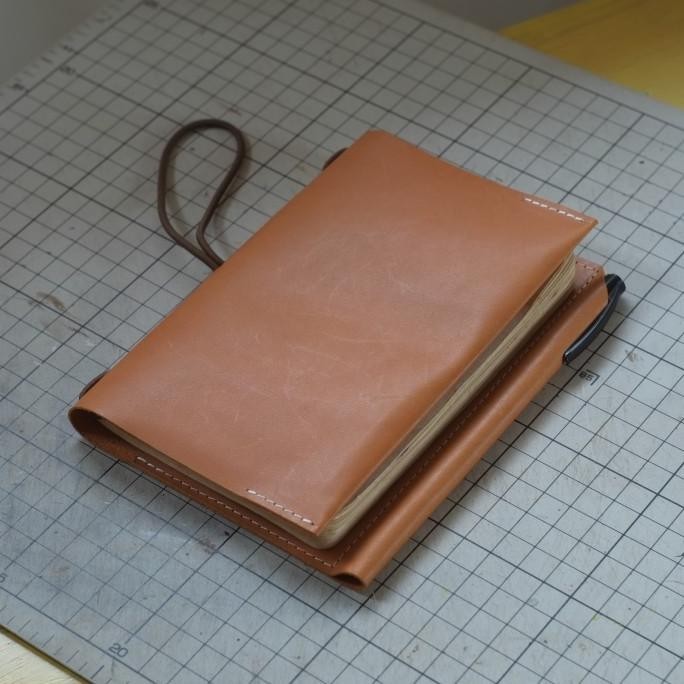 

Field Notes Organizer Holder Pocket Book Note Leather Kulit Asli